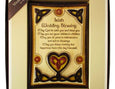 Irish Wedding Blessing Wall Hanging