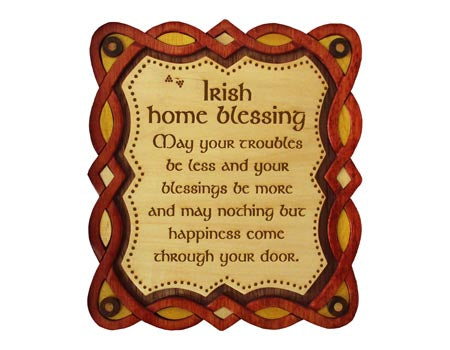 Irish Home Blessing Wall Hanging