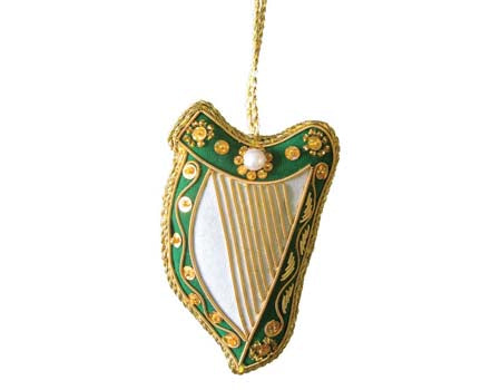 Harp Hanging Ornament