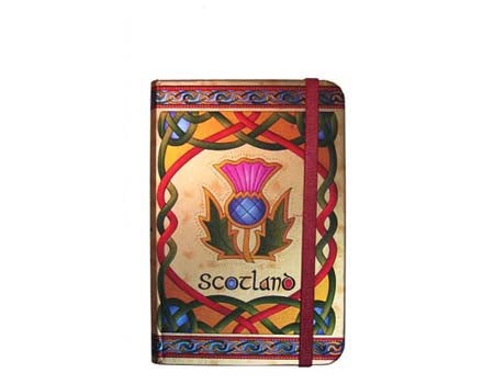 Celtic Notes Scottish Thistle Notebook