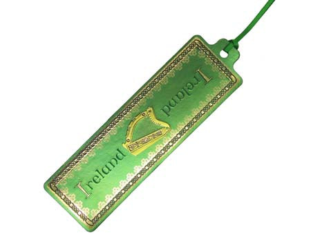 Celtic Notes Irish Harp Bookmark