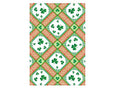 Shamrock Diamonds Irish Tea Towel