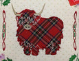 Highland Cow 10" Cushion