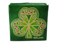 Shamrock Square Leather Purse