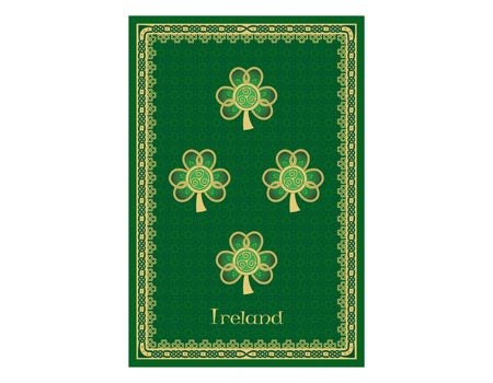 Shamrock Spiral Set of 2 Tea Towels