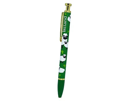 Shamrock Sheep Slimline Ballpoint Pen