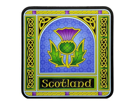Scottish Window Wooden Coaster