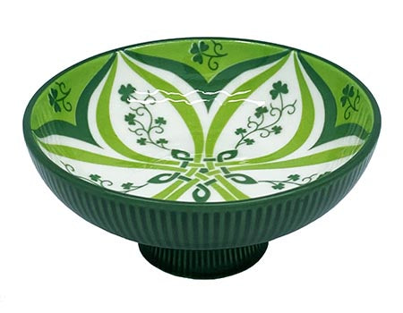 Celtic Snack Dish - Shamrock Bouquet