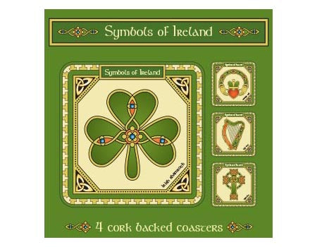 Symbols of Ireland Coaster Set