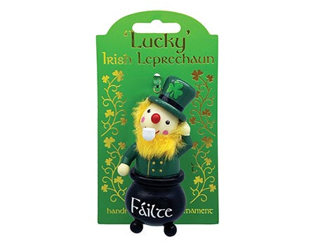 Lucky the Irish Leprechaun - Failte!