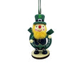 Lucky the Irish Leprechaun with a Lucky Horseshoe