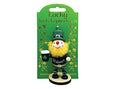 Lucky the Irish Leprechaun with a Pint of Stout