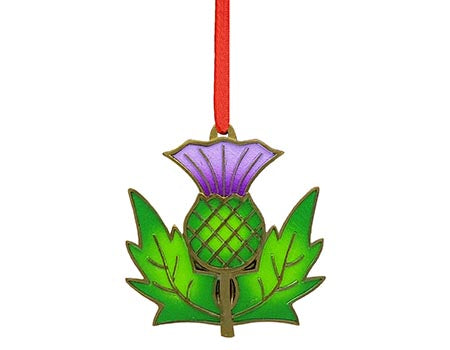 Celtic Spirit Scottish Thistle Ornament
