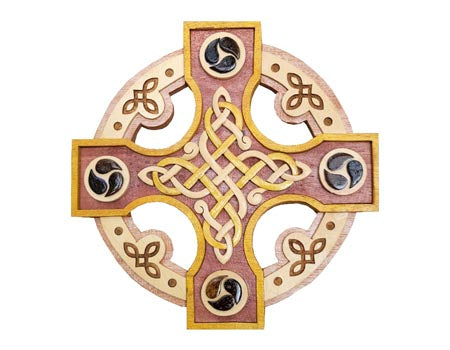 Celtic Knotwork Cross Wall Hanging