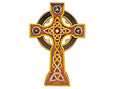 High Cross Wooden Wall Hanging