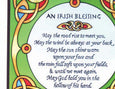 Irish Blessing Square 16 x 16cm