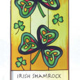 Irish Shamrock Gothic Panel