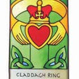 Claddagh Ring Gothic Panel