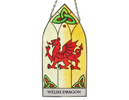 Welsh Dragon Gothic Panel