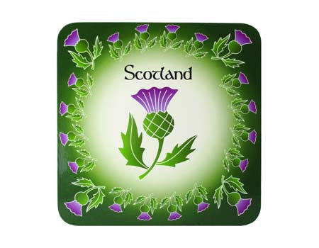 Scottish Thistle Coaster