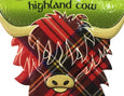 Highland Cow Head Resin Magnet