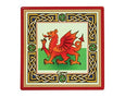 Welsh Dragon Ceramic Coaster