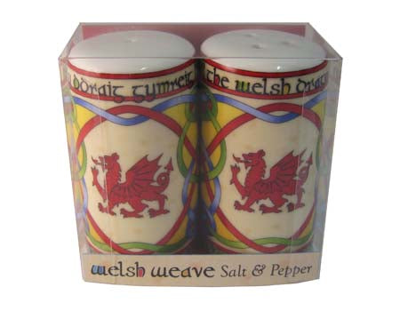 Welsh Dragon Salt & Pepper Set