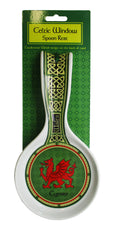 Welsh Dragon Spoon Rest Celtic Window