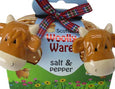 Highland Cow Woolly Ware Salt & Pepper