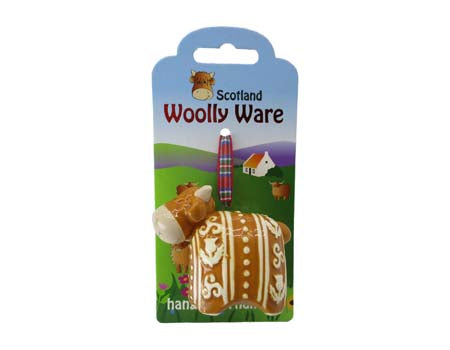 Highland Cow Woolly Ware Calf Hanging Ornament
