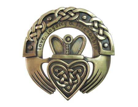 Claddagh Ring Plaque profile