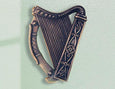 Irish Harp Plaque