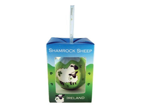 Shamrock Sheep Bauble