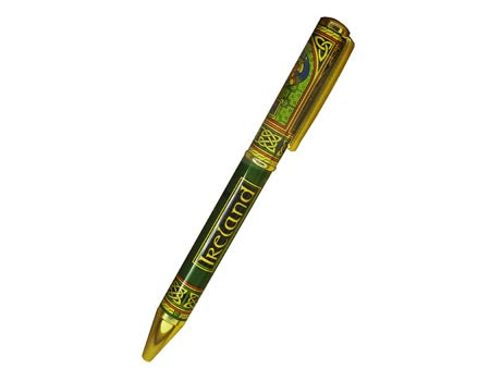 Celtic Peacock Ballpoint Pen